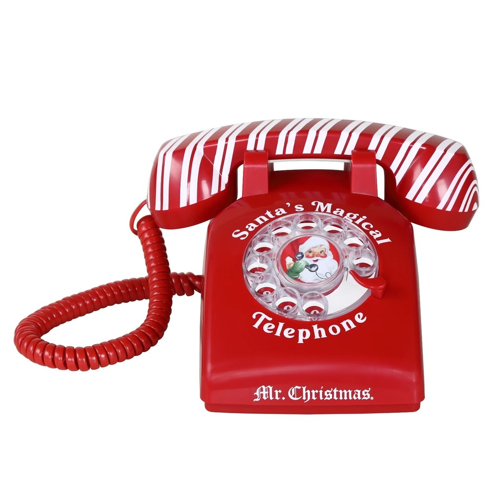 Mr. Christmas Santa's Interactive Magical Telephone Brand New In Box
